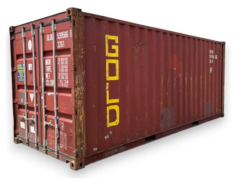 Container usati marittimo 20 piedi ISO box dry