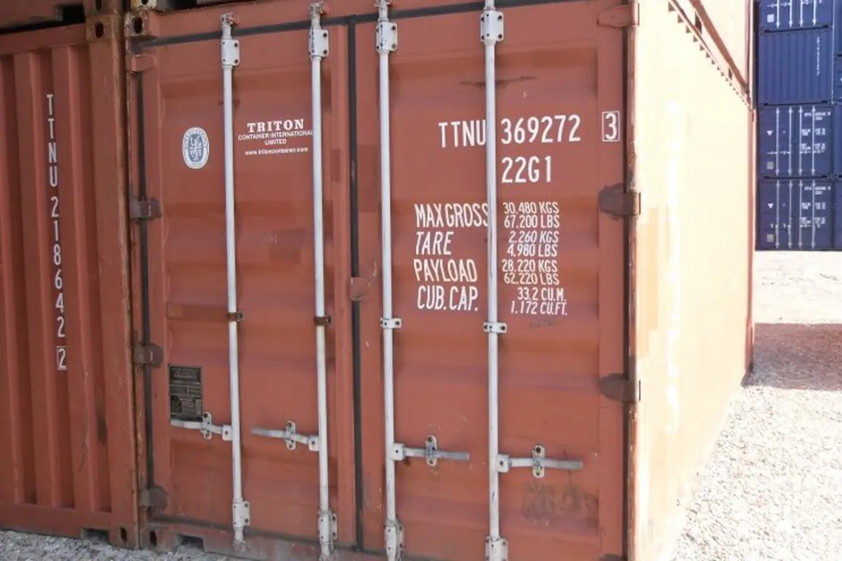 Container usati marittimo 20 piedi ISO box dry - immagine 3