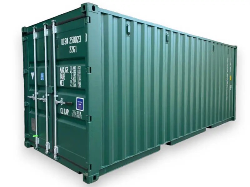 CONTAINER MARITTIMO 20 PIEDI RAL 5013 NUOVO - immagine 2