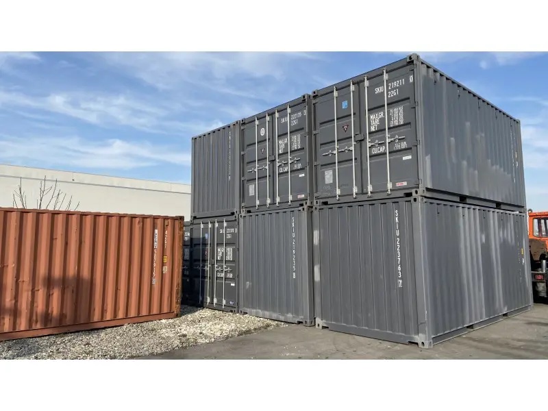 CONTAINER MARITTIMO 20 PIEDI RAL 5013 NUOVO - immagine 4