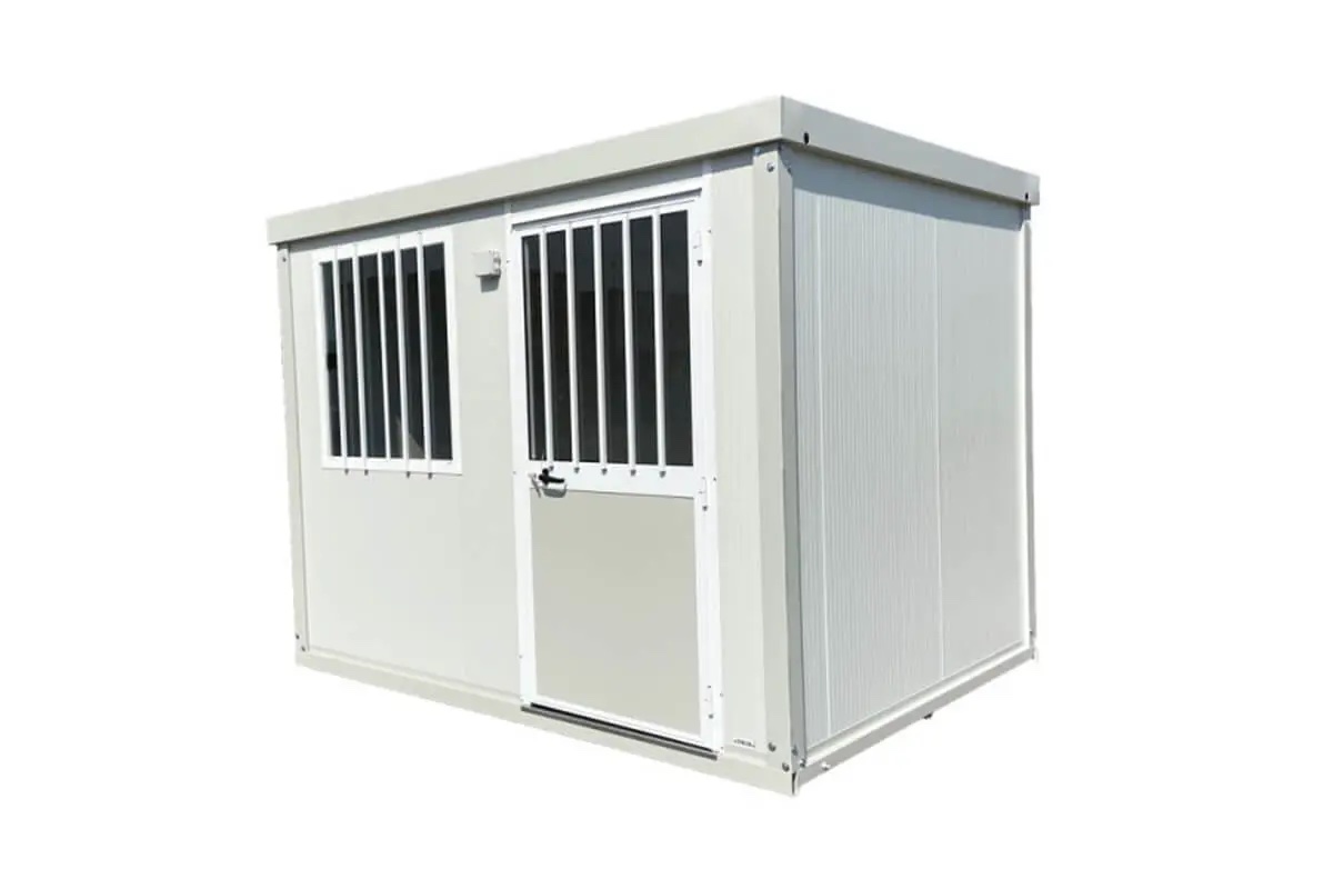 BOX PREFABBRICATI OPEN SPACE 3 METRI H 220 LARGHEZZA 2 METRI - immagine 2