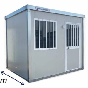 BOX PREFABBRICATI OPEN SPACE 3 METRI H 240 LARGHEZZA 2 METRI