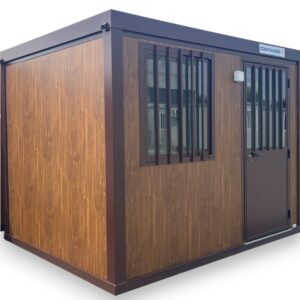 BOX PREFABBRICATI OPEN SPACE 3 METRI H 220 CORTINA