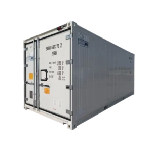 Cella frigorifera mobile in un container refrigerato