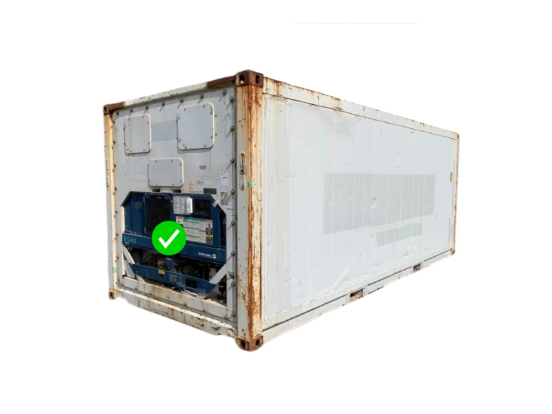 Container refrigerato usato da 20 piedi