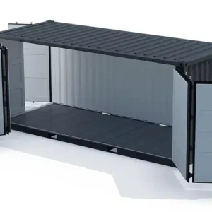 Nuovo container marittimo aperto da 20 piedi