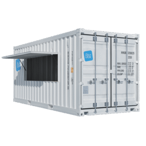 Ristorante container convertibile da 20 piedi (Snack Box)