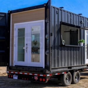 Tiny House Container di 20 piedi su ruote – Nuova e moderna
